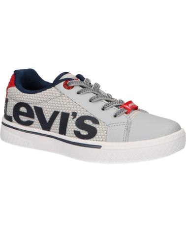 girl and boy Trainers LEVIS VFUT0030T FUTURE  0122 WHITE