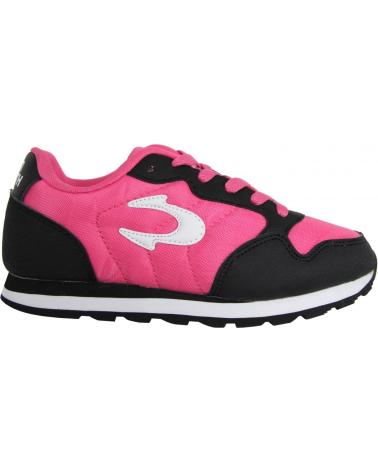 Woman and girl and boy sports shoes JOHN SMITH CONTE 15I  FUCSIA-NEGRO