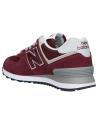 Zapatillas deporte NEW BALANCE  de Mujer WL574EVM  BURGUNDY