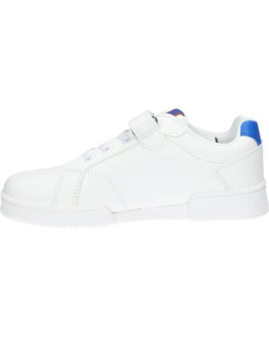  and  Casual sneakers for girl KAPPA 371C5PW ADENIS  A1W WHITE-BLUE-ORANGE