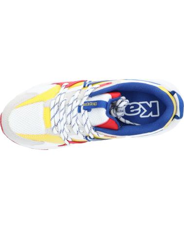 Woman and girl and boy Zapatillas deporte KAPPA 341E4QW LONDON  A14 WHITE-RED-BLUE