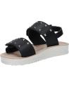 Woman and girl Sandals GEOX J15EAA 000BC J S COSTAREI  C9999 BLACK