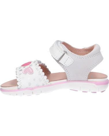 Sandali GEOX  per Bambina B354MA 08522 B S DELHI  C0406 WHITE-PINK