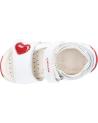 girl Sandals GEOX B350YD 085KC B S TAPUZ  C0050 WHITE-RED