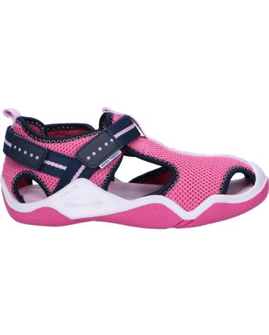Woman and girl Sandals GEOX J1508A 01454 J WADER  C8NF4 FUCHSIA-NAVY