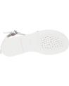 Woman and girl Sandals GEOX J7235D 054AJ J S KARLY  C0007 WHITE-SILVER
