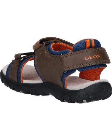 Sandales GEOX  pour Garçon J2524A 01422 J S STRADA  C6402 BROWN-AVIO