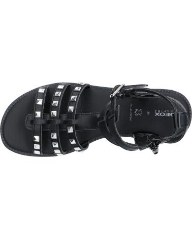 Woman and girl Sandals GEOX J2535C 000BC J S KARLY  C9999 BLACK