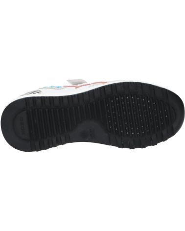 Zapatillas deporte GEOX  pour Fille J16AQA 022BC J ALBEN  C0404 WHITE-BLACK