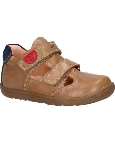 Schuhe GEOX  für Junge B254NA 0CL22 B MACCHIA  C5GF4 CARAMEL-NAVY