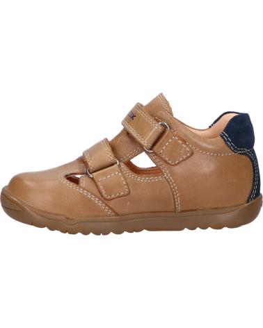 Chaussures GEOX  pour Garçon B254NA 0CL22 B MACCHIA  C5GF4 CARAMEL-NAVY