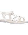 Woman and girl Sandals GEOX J2535I 000BC J S KARLY  C1000 WHITE