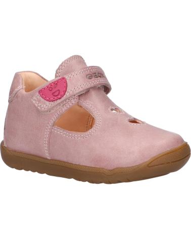 Chaussures GEOX  pour Fille B254PA 000CL B MACCHIA  C8172 LT ROSE