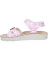Woman and girl Sandals GEOX J15EAB 000FC J S COSTAREI  C0406 WHITE-PINK