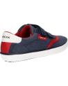 Woman and girl and boy Trainers GEOX J255CA 01054 J GISLI  C0735 NAVY-RED