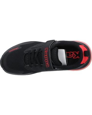 Zapatillas deporte KAPPA  de Niña y Niño 371G7CW MYAGI  A2M BLACK-RED MD CORAL