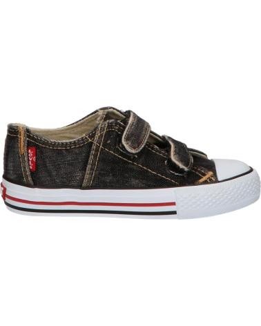 Woman and girl and boy Trainers LEVIS VTRU0006T ORIGINAL  0262 BLACK DENIM