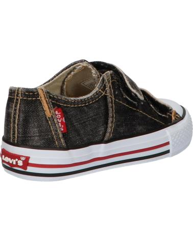 Woman and girl and boy Trainers LEVIS VTRU0006T ORIGINAL  0262 BLACK DENIM