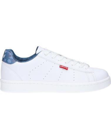Woman and girl and boy Trainers LEVIS VAVE0061S AVENUE  3375 WHITE NAVY CAMO