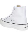 Woman and girl and boy Trainers LEVIS VBAL0034T HIGH BALL MID  0061 WHITE