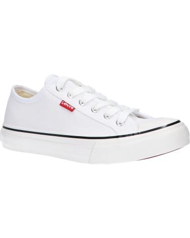 Woman and girl and boy Trainers LEVIS VBAL0032T BALL LOW  0061 WHITE