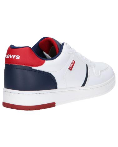 Woman and girl and boy Zapatillas deporte LEVIS VIRV0061S KICK  0061 WHITE