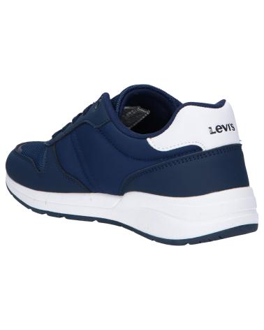 Woman and girl and boy Trainers LEVIS VBAY0002S BAYLOR REFERESH  0195 NAVY WHITE