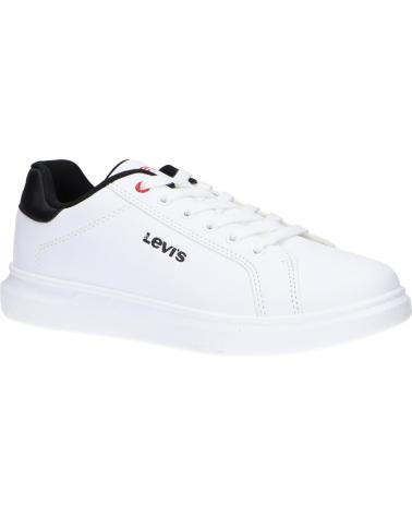 Woman and girl and boy Zapatillas deporte LEVIS VELL0051S ELLIS  0062 WHITE BLACK