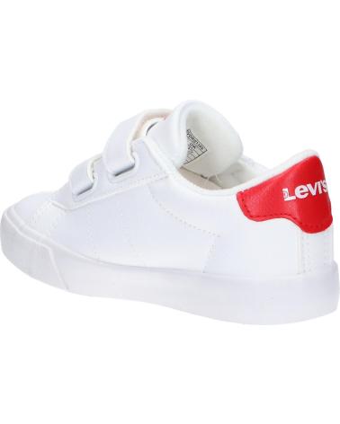Sportschuhe LEVIS  für Mädchen und Junge VORI0130S NEW HARRISON  0079 WHITE RED
