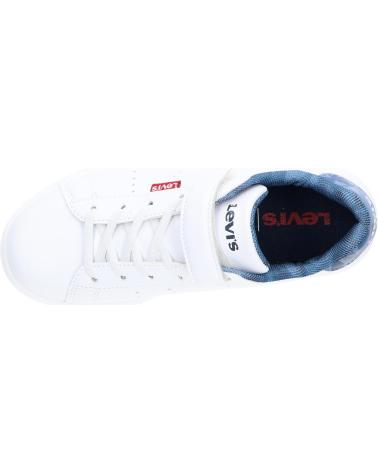 girl and boy Trainers LEVIS VAVE0060S AVENUE  3375 WHT NAVYCAMO
