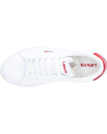 Woman and girl and boy Zapatillas deporte LEVIS VORI0131S NEW HARRISON  0079 WHITE RED