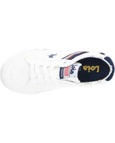 Woman and girl and boy Trainers LOIS JEANS 60166  06 BLANCO