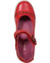 Chaussures KICKERS  pour Fille 413970-30 CAKMANDOU  ROUGE FONCE
