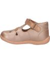 Chaussures KICKERS  pour Fille 691730-10 BLUMIZ  13 ROSE METAL