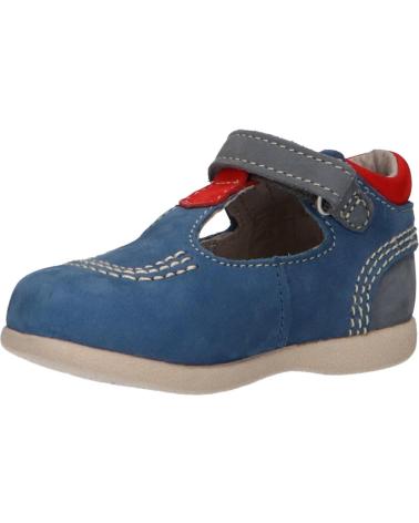 Chaussures KICKERS  pour Fille et Garçon 413124-10 BABYFRESH  52 BLEU FONCE