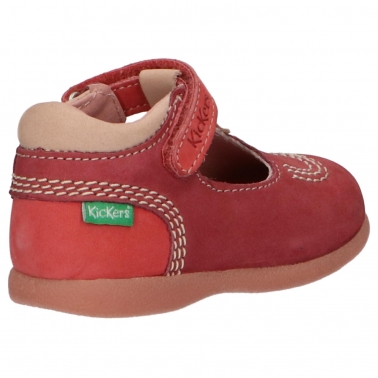 Chaussures KICKERS  pour Fille et Garçon 413124-10 BABYFRESH  132 ROSE FONCE