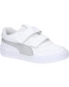 Sneaker PUMA  für Mädchen und Junge 384885 MULTIFLEX GLITZ FS V PS  01 WHITE