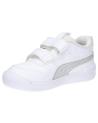 Sneaker PUMA  für Mädchen und Junge 384886 MULTIFLEX GLITZ V INF  01 WHITE