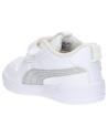 Sneaker PUMA  für Mädchen und Junge 384886 MULTIFLEX GLITZ V INF  01 WHITE