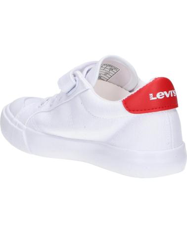 Scarpe sport LEVIS  per Bambina e Bambino VORI0132T NEW HARRY  0079 WHITE RED