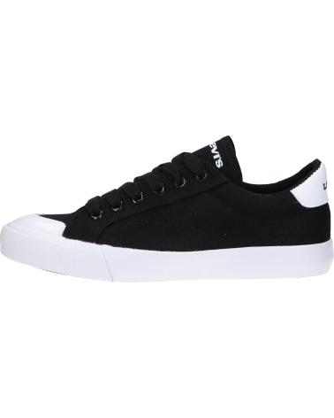 Woman and girl and boy Zapatillas deporte LEVIS VORI0133T NEW HARRY  0003 BLACK