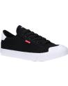 Woman and girl and boy Zapatillas deporte LEVIS VORI0133T NEW HARRY  0003 BLACK
