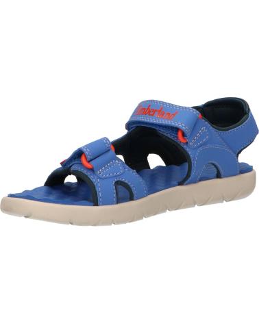 Woman and girl and boy Sandals TIMBERLAND A1QGB PERKINS  NEBULAS BLUE