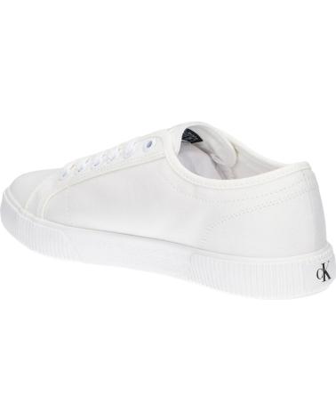 Zapatillas deporte CALVIN KLEIN  pour Femme YW0YW00482 ESS VULC MONO  YBR WHITE