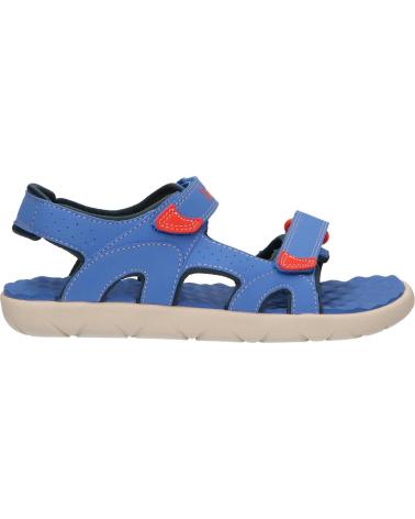 Woman and girl and boy Sandals TIMBERLAND A1QGB PERKINS  NEBULAS BLUE