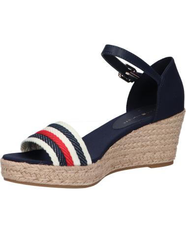 Sandalias TOMMY HILFIGER  de Mujer FW0FW07078 MID WEDGE CORPORATE  DW6 SPACE BLUE