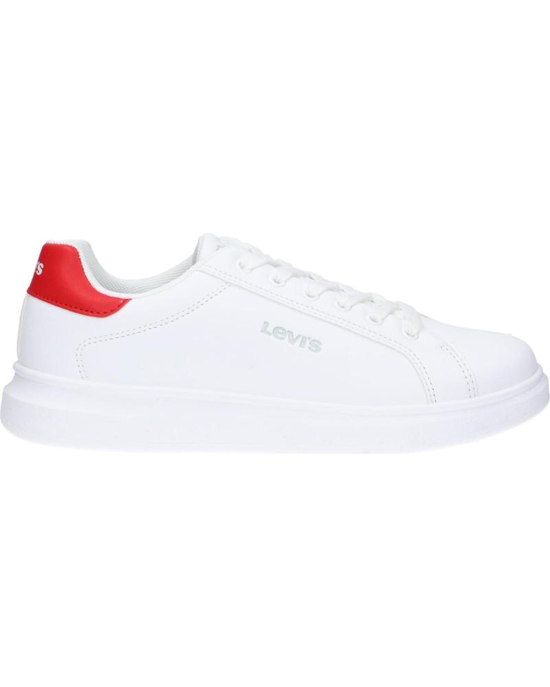 Woman and girl and boy Zapatillas deporte LEVIS VELL0051S ELLIS  0079 WHITE RED