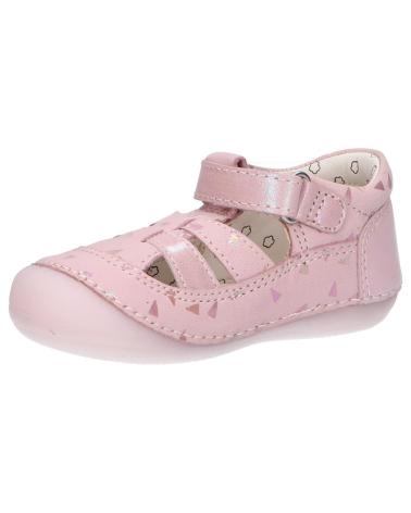 Schuhe KICKERS  für Mädchen 927893-10 SUSHY NUBUCK  132 ROSE CLAIR PLUM