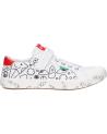 girl and boy Trainers KICKERS 860867-30 GODY CANVAS  31 BLANC IMP