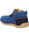 Chaussures KICKERS  pour Fille et Garçon 621013-10 BONBEK  52 BLEU MULTI